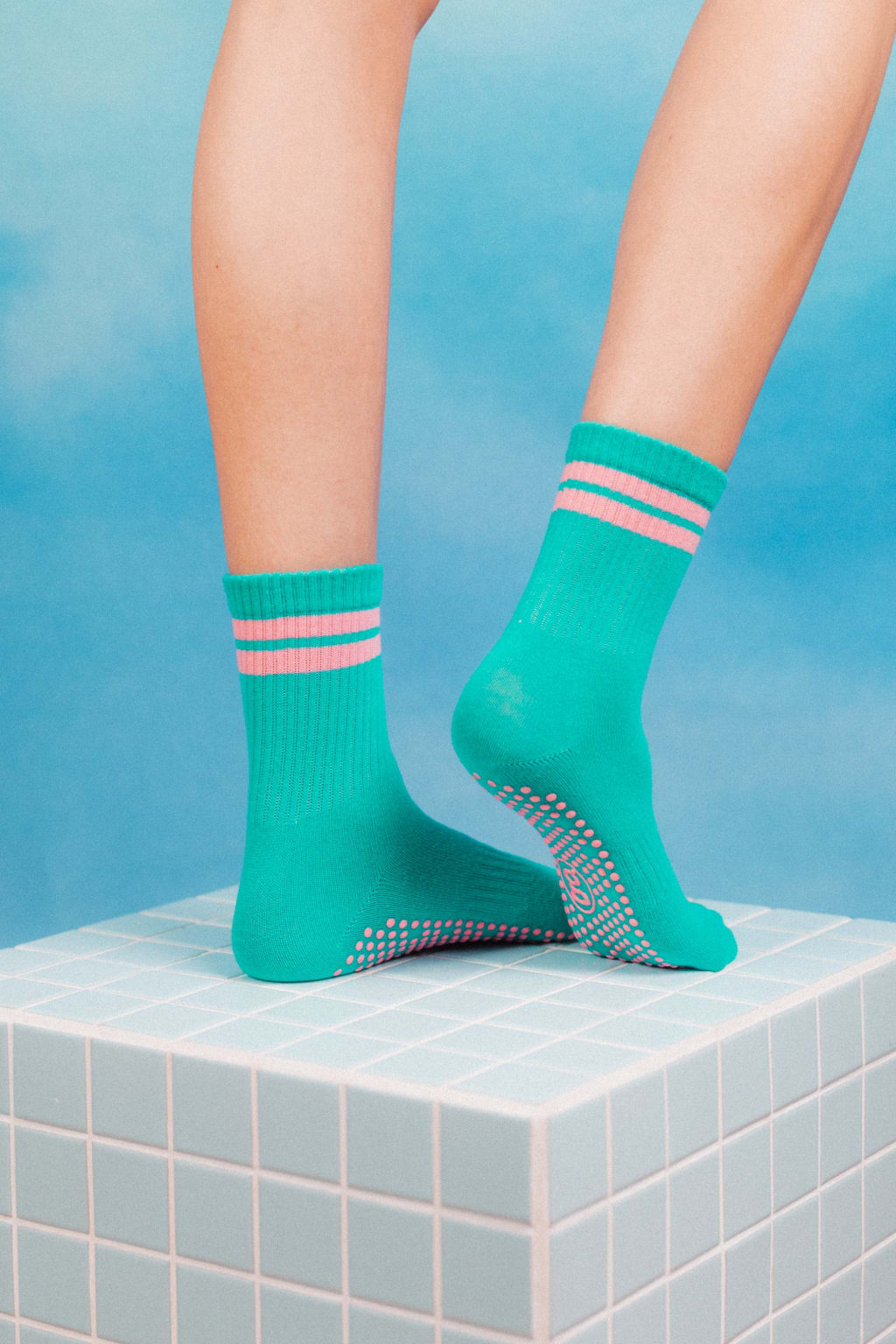 Snugrip Grip Socks - Teal
