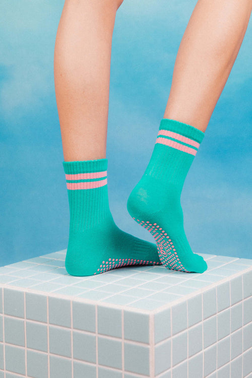 Snugrip Grip Socks - Teal